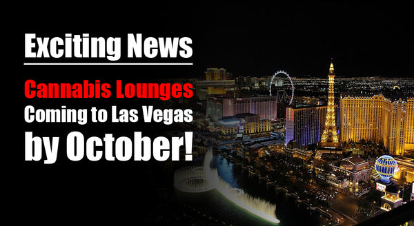 Exciting News: Cannabis Lounges Coming to Las Vegas by October!