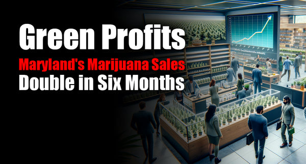 Green Profits: Maryland's Marijuana Sales Double in Six Months