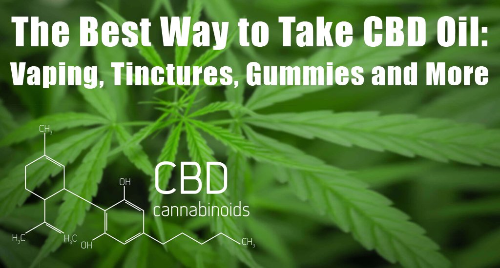 best-way-to-take-cbd-oil