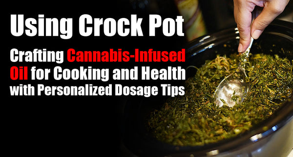 Using Crock Pot: Crafting Cannabis-Infused Oil for Cooking and Health with Personalized Dosage Tips