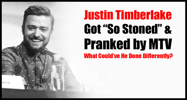 This one time when Justin Timberlake Got “So Stoned” and Pranked by MTV - What Could’ve He Done Differently
